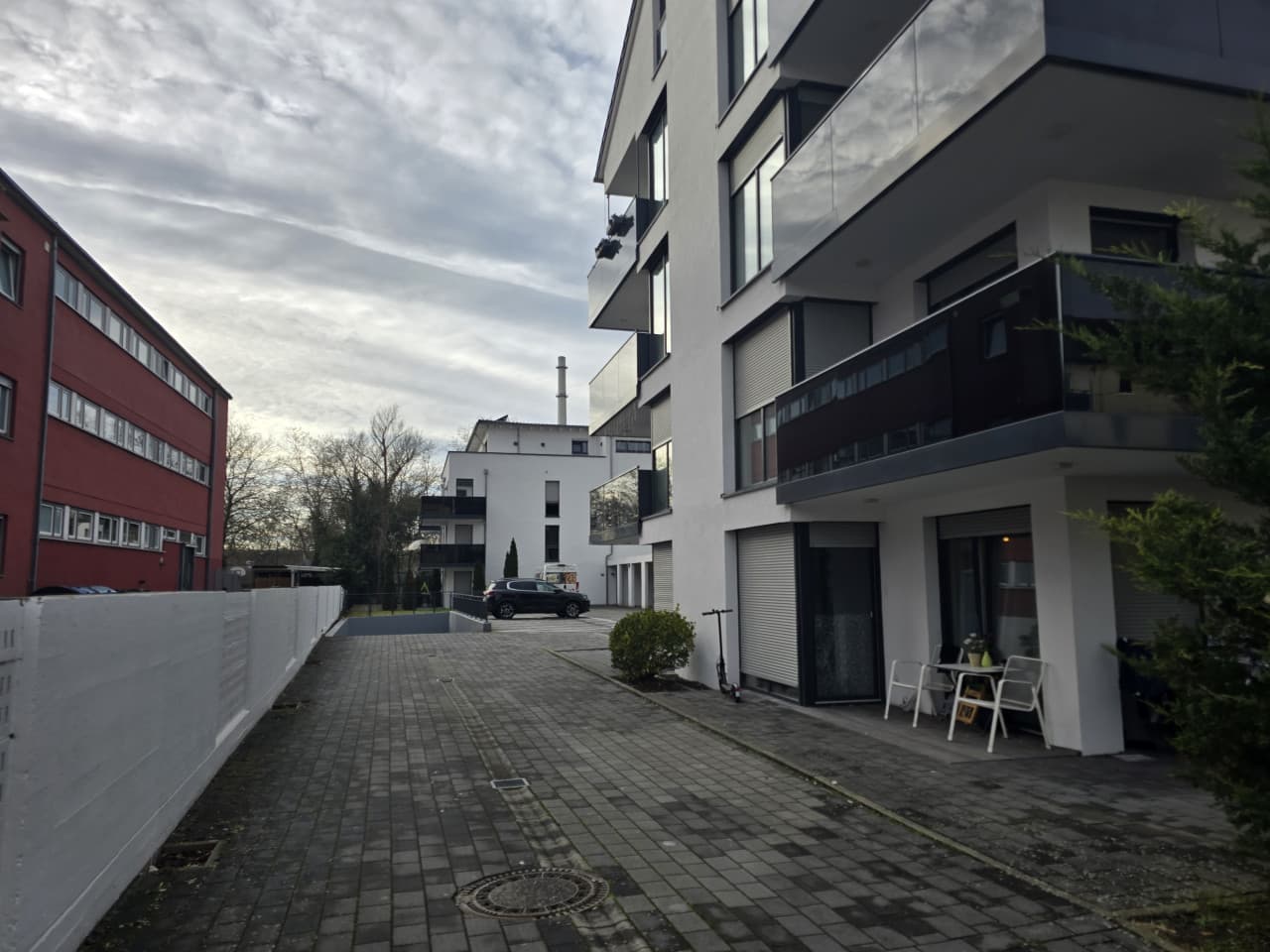 Wohnung im Erdgeschoss am Rheinhafen